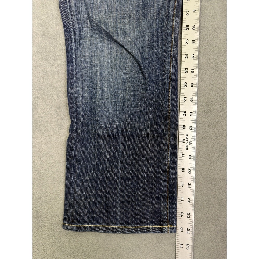 Citizens of Humanity Jeans Womens 29 Blue Kelly #063 Low Waist Cropped Stretch - Picture 5 of 11